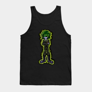 Murder Drones worker drone military neon graffiti art Tank Top